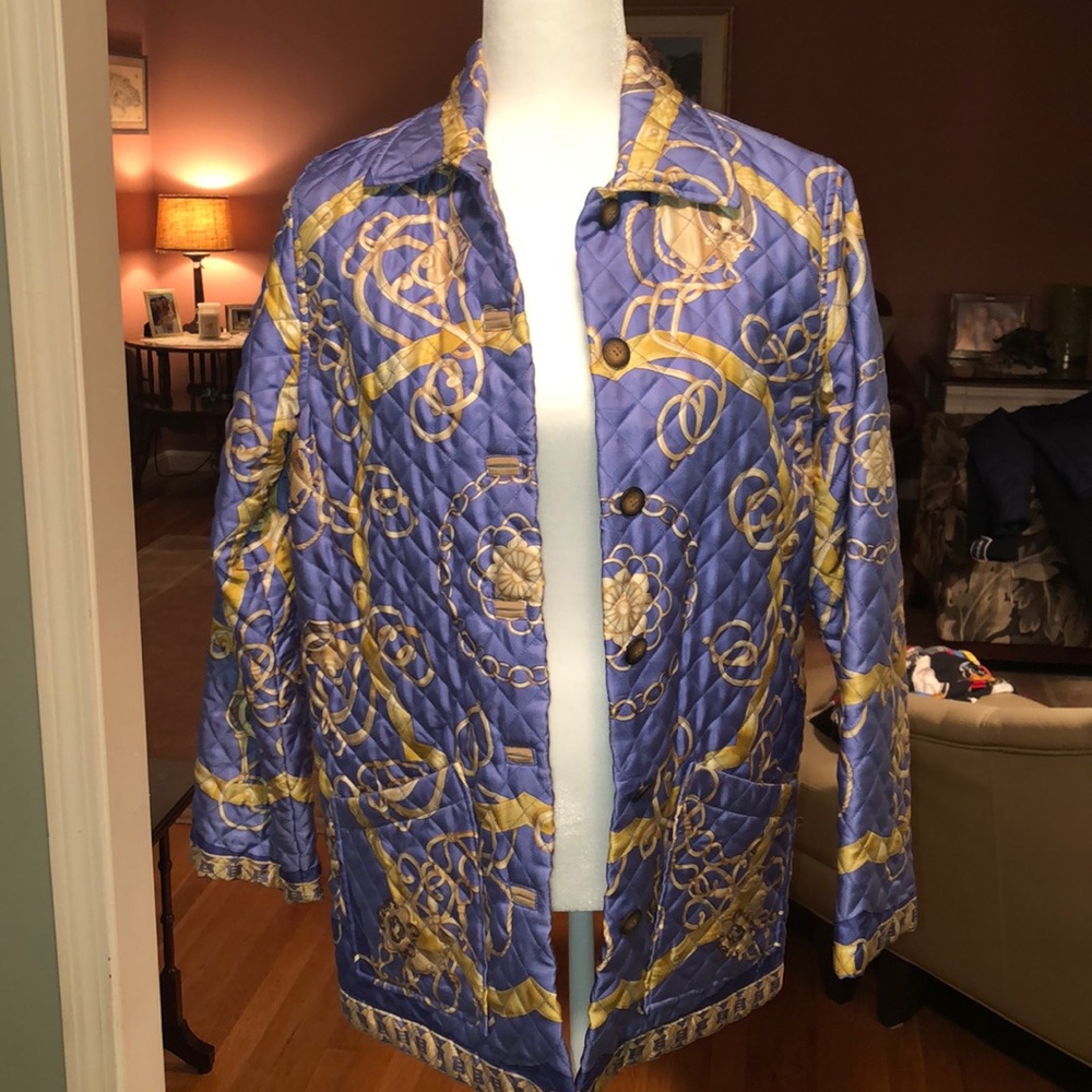 J Mclaughlin Equestrian Print Jacket - image 2